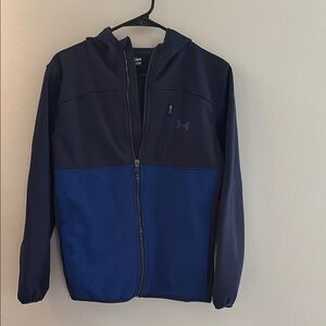 Under Armour kids Navy and Blue Jacket